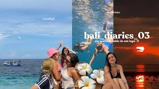 BALI ‍️ diaries 03 ⊹˙ la isla de mis sueños existe | nusa & gili islands