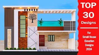 Top 30 Small House Front Elevation Designs 2024 | Single Floor House Elevation Designs 