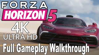 Forza Horizon 5 - Full Gameplay Walkthrough [4K]