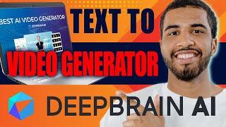 Deepbrain AI Review and Tutorial for Beginners | Text to Video Generator (2024)