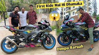 @DimpusVlogs Bhi Join Karne Wala Hai Assam Ride @BeerBikerSamy ke Bike Uda Diya Dimpu Baruah 