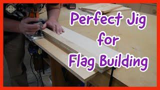 Perfect Jig for making Wooden Flags/ Easy Dados or groove routing