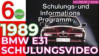 1989: BMW E31 840i 850CSi Schulungsvideo für Service und Werkstatt