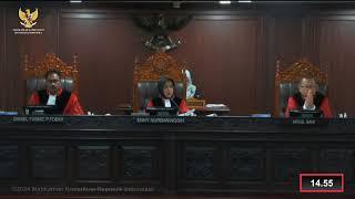 Sidang Perkara Nomor 105/PUU-XXII/2024. Senin, 26 Agustus 2024.