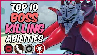 Top 10 BEST Abilities for PVE in Shindo Life! | Shindo Life Bloodline Tier List