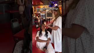 Dining at the Heart Attack Grill LV ‍️ #Shorts