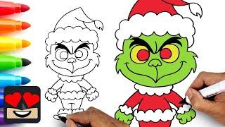 How To Draw the Grinch