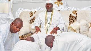 OONI'S FIRST APPEARANCE AFTER ILOFI, MOVES WITH OLORI MARIAM,OLORI TOBI, OLORI ADERONKE & OLORI TOPE