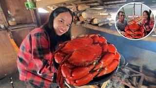 Niluto Ko Ang Nahuli Naming King Crab|Catch Clean And Cook