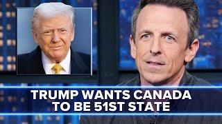 Trump Suggests Canada Should Become the 51st State