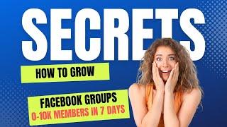 You Won't Believe How We Increased Our Facebook Group to 10k Members in Just 7 Days!