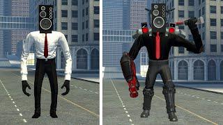 EVOLUTION OF NEW UPGRADED LARGE SPEAKERMAN! - Skibidi Toilet In Garry's Mod