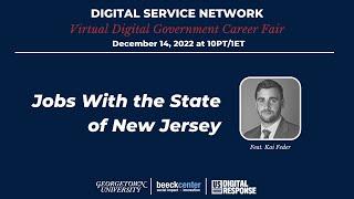 Digital Service Jobs With the State of New Jersey