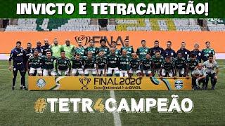 PALMEIRAS - TETRACAMPEÃO E INVICTO