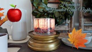 Homeworx Candle Review: Haunted Apple Nights