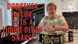 Dorothea Taylor Unboxes The Stunning Liquid Death Snare!