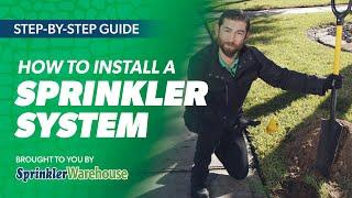 Sprinkler System Install - Overview
