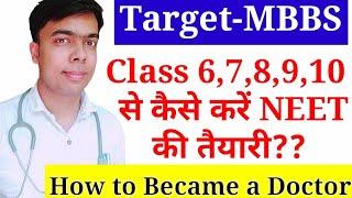 Class 6 से ही कैसे करें NEET की तैयारी|How to became a MBBS Doctor|NEET Exam|AIIMS MBBS|Dr.Abhishek