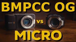 BMPCC OG vs MICRO | Original Blackmagic Pocket vs BMMCC