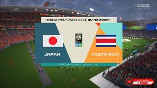 Women's World Cup 2023 | Japan VS Costa Rica | 4kPS5 | FIFA23 | FullGamePlay