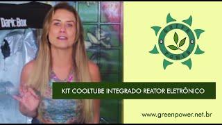 Kit Cooltube + Reator Eletrônico + Hps Hqi Plug N Play Integrado Cultivo Indoor Grow Led