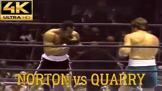 Ken Norton (USA) vs Jerry Quarry (USA) | KNOCKOUT Fight | 4K Ultra HD