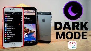 Get True Dark Mode on any iPhone iOS 12