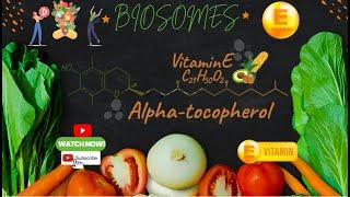 Tocopherol | Vitamin E | Vitamin function and deficiency symptoms  #vitamine #biosomes #biochemistry