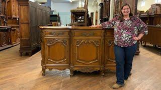 Introducing a Beautiful Vintage French Country Sideboard | EuroLuxHome.com