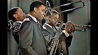 Art Blakey & the Jazz Messengers,  San Remo Jazz Festival, Italia, March 23rd, 1963 (colorized)