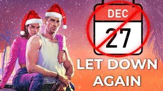 Rockstar's Final Disappointment of the Year (GTA 6)