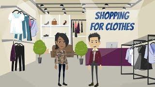 SHOPPING FOR CLOTHES | Daily English Conversations - Let's Speak English