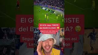 ¿El GOL mas TRISTE del BARCELONA? | El gesto de los jugadores festejando con Ferran y no al autor