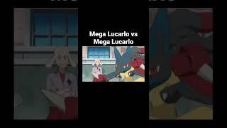 #amy mega Lucarlo VS mega Lucarlo lsoul of ash l offlcal  battle