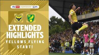 YELLOWS FLYING START! | Oxford United v Norwich City extended highlights