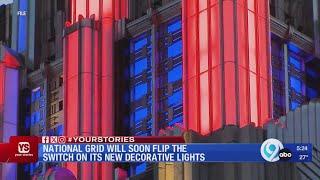 National Grid will soon flip the switch on its new decorative lights