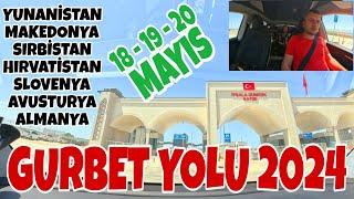 Gurbet Yolu 2024 Vlog / Elektrikli Araba ile 8 ülke 2500 KM