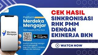 Cek Hasil Sinkronisasi RHK PMM ke Ekinerja