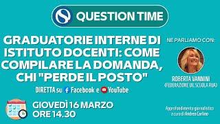 Graduatorie interne di istituto docenti, come fare la domanda. TUTORIAL passo dopo passo [INTEGRALE]