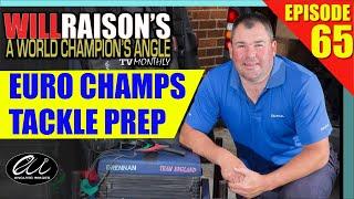 International Fishing Match Tackle Preparation | Will Raison Fishing