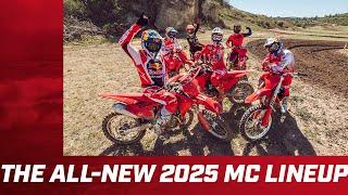 FULL GAS with the 2025 GASGAS Motocross line-up!