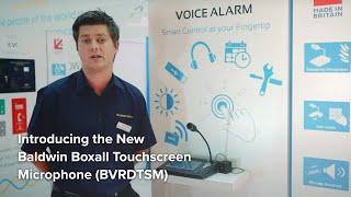 Introducing the New Baldwin Boxall Touchscreen Microphone (BVRDTSM)