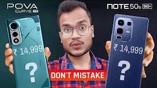 Tecno Pova Curve vs Infinix Note 50s- Full Comparison | Tecno Pova Curve Price In India, Processor