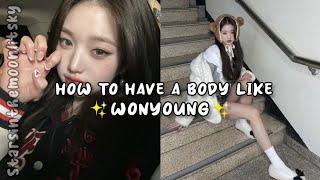 How to Get a Body like Wonyoung IVE | Workout Routine 