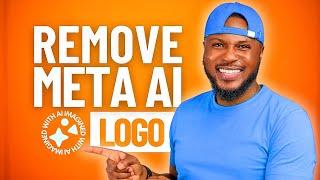 How to Remove Meta AI Logo and Convert Square Image to 16:9 (Landscape) for African Folktale