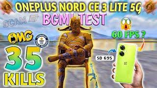 ONEPLUS NORD CE 3 LITE 5G BGMI TEST WITH FPS METER