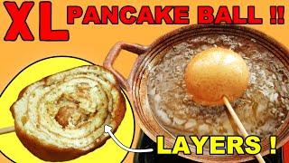 Deep Fried Pancake Balls XL size ( Thai Street Food )