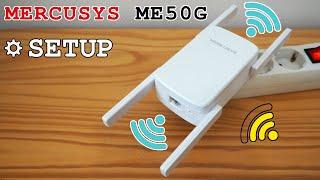 TP-Link Mercusys ME50G Wi-Fi extender • Unboxing, installation, configuration and test