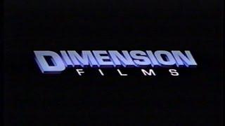 Dimension Films (1996) Company Logo (VHS Capture)