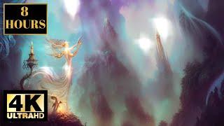 Magic Angel With Good Feeling Relaxing Music Wallpaper Screensaver Background 4K 8 HOURS